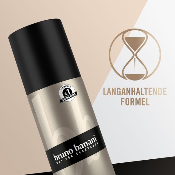 bruno banani Körperspray für Herren, 150 ml, Flüssigkeit, Lavendel