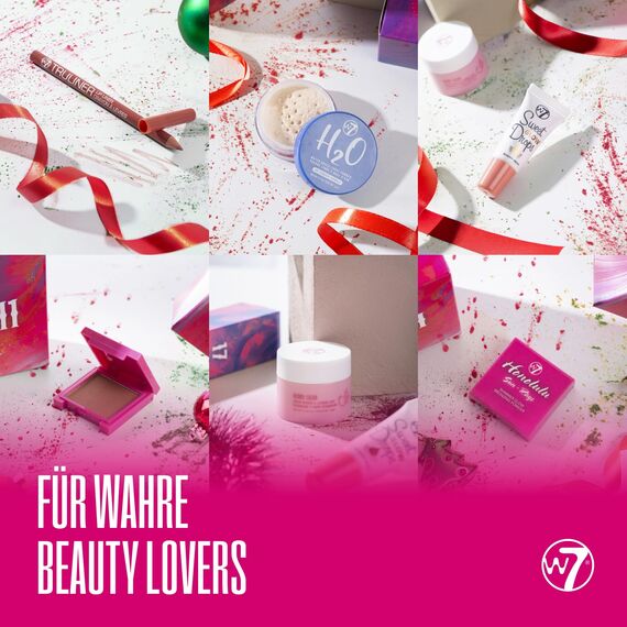 W7 Beauty Blast Adventskalender 2025 – 24 einzeln verpackte Make-up & Kosmetik-Überraschungen für Weihnachten – Tierversuchsfreie Geschenkideen