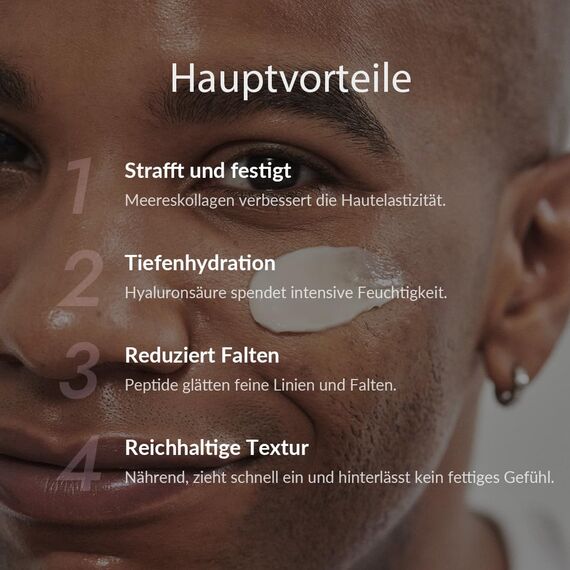 [MIZON] COLLAGEN POWER FIRMING ENRICHED CREAM(50ml) Koreanische Hautpflege - Tiefenfeuchtigkeitsspendende Marine Kollagen Creme für Glatte, Jugendliche Haut