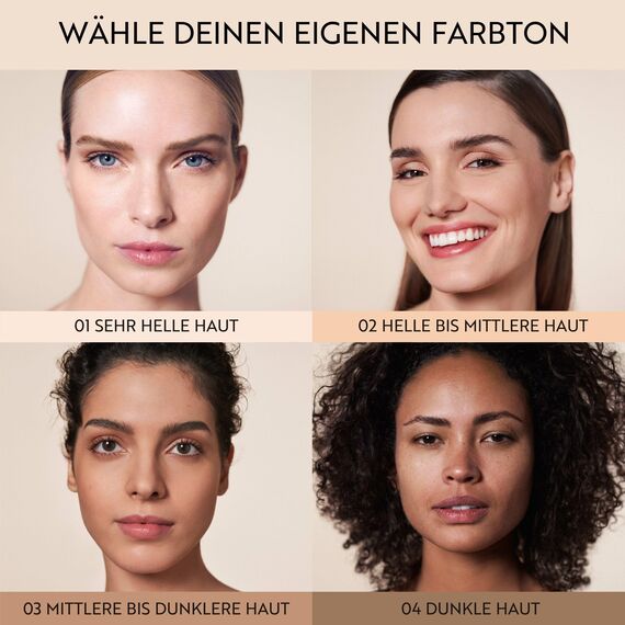 M. Asam Magic Finish Porcelain Teint LSF 30 Make-up (30ml), 4-in-1 Mousse: Primer, Puder & Concealer mit optimaler Deckkraft & mattem Finish - für helle Haut.