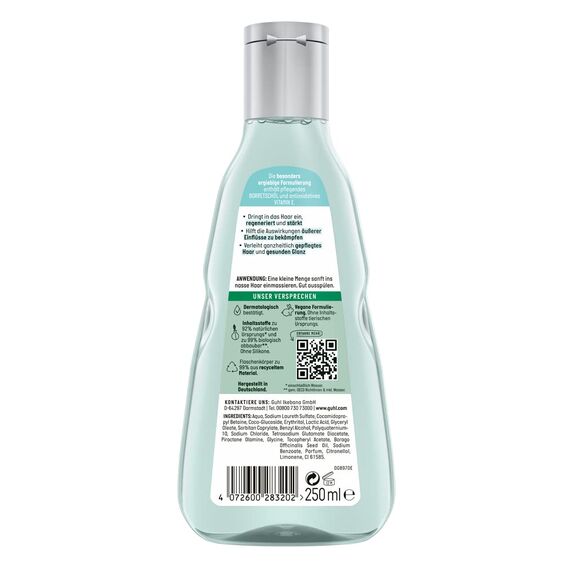 Guhl Nature Repair Shampoo - Inhalt: 250 ml - Haartyp: strapaziert