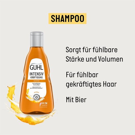 Guhl Intensiv Kräftigung Shampoo - Inhalt: 250 ml - Haartyp: normal