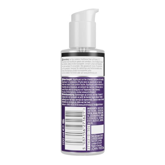 John Frieda Frizz Ease Haaröl - Wunder Reparatur Serie - Inhalt: 100 ml - Anti-Frizz Effekt - Haartyp: widerspenstig, frizzy, geschädigt, strapaziert