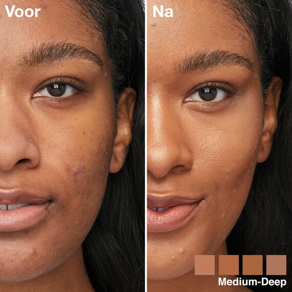 Maybelline New York 4-in-1 Make Up mit Concealer, BB Cream, Highlighter und Primer, für einen perfekten Teint, Foundation mit leichter Deckkraft, Instant Perfector Glow, Nr. 03 Medium Deep, 20 ml