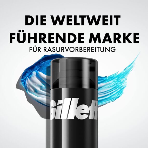 Gillette Classic Sensitive Bartpflege Rasiergel Männer (200 ml), für empfindliche Haut, Geschenk für Männer