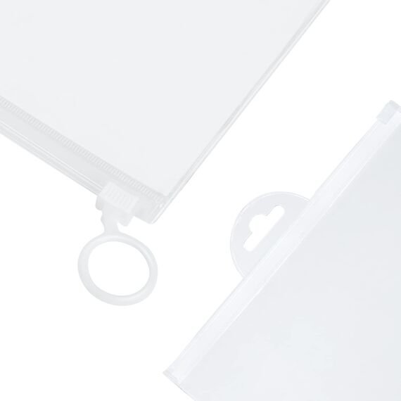 OSDUE Transparenter Kulturbeutel, 4 Stück Eva-Tasche Wasserdicht, Aufbewahrungstasche Beutel für Kosmetik, Kosmetiktasche Reisetasche für Flüssigkeiten im Koffer