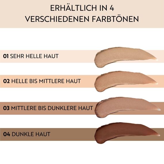 M. Asam MAGIC FINISH Make-up Mousse Deep Teint (30ml) – 4-in-1 : Primer, Puder, Concealer & Makeup, kaschiert Augenringe, Rötungen & Fältchen, mattiert den Teint - für dunklere Haut, vegane Beauty
