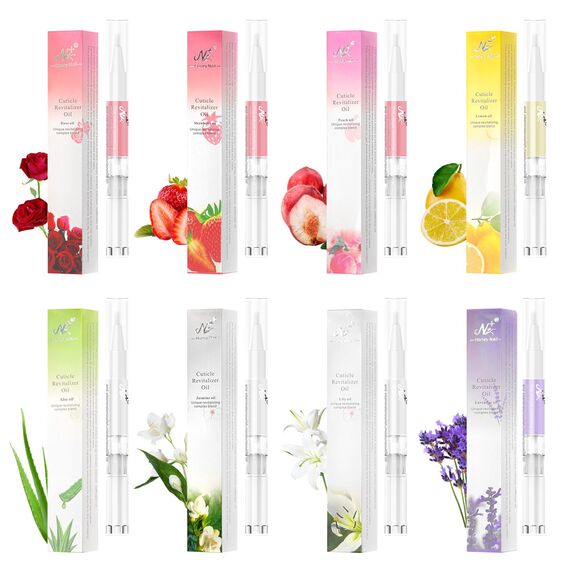 Nagelöl Stift, AISEELY Cuticle Oil Nagelhautöl für Nägel, 8 Stück Nagelpflegestift Nagelhaut-Öl-Stift mit Vitaminen, Nagelpflege Nagellack, für die Reparatur von Rissigen und Trockenen Nägeln