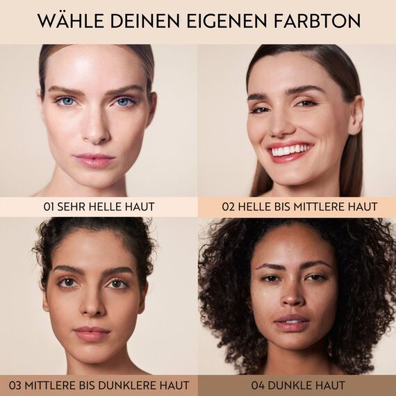 M. Asam MAGIC FINISH Make-up Mousse Deep Teint (30ml) – 4-in-1 : Primer, Puder, Concealer & Makeup, kaschiert Augenringe, Rötungen & Fältchen, mattiert den Teint - für dunklere Haut, vegane Beauty