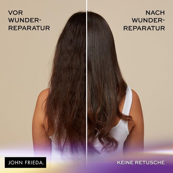 John Frieda Wunder Reparatur Shampoo - Vorteilsgröße: 500 ml - Frizz Ease Serie - Haartyp: widerspenstig, geschädigt, strapaziert - Kabinettgröße