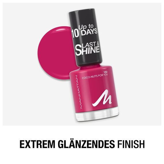 Manhattan Last & Shine Nail Polish Fb. 152
