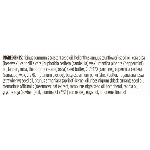 Burt's Bees Lip Shimmer for Women, Rhubarb, 0.09 Ounce (Packung mit 2)