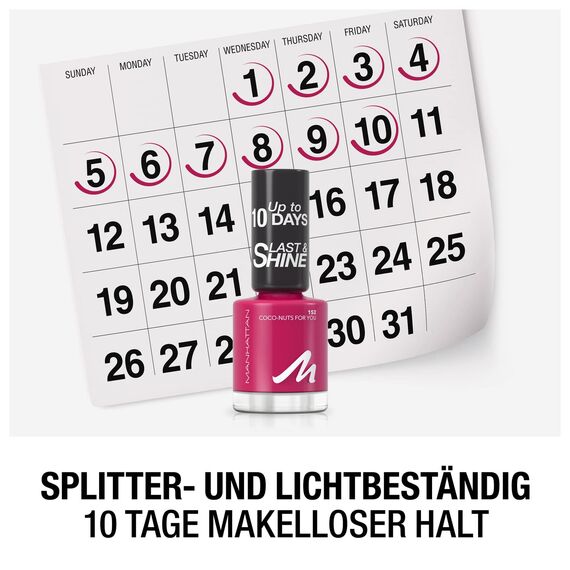 Manhattan Last & Shine Nail Polish Fb. 152