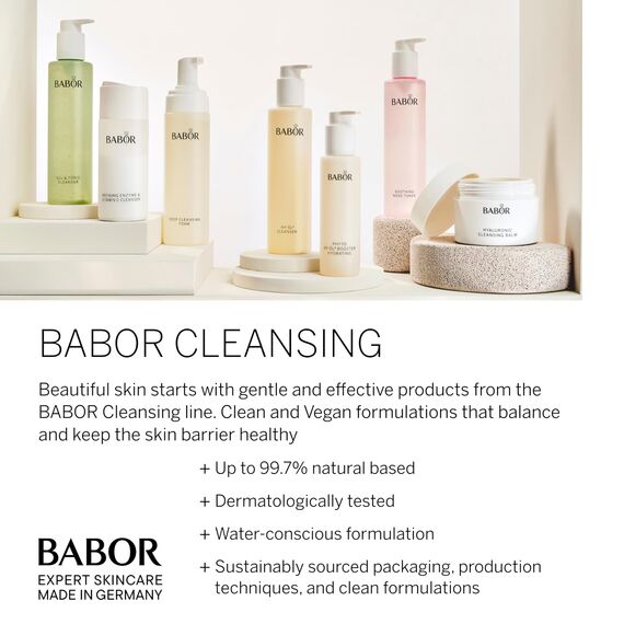 BABOR Gentle Peeling Cream für jede Haut, Mildes Gesichtspeeling, Vorbereitung für Pflege und Selbstbräuner, Cleansing, Ohne Alkohol, Vegane Formel, 1 x 50 ml