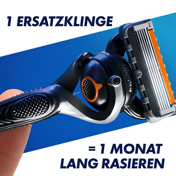 Gillette ProGlide Rasierer für Männer, 1 Nassrasierer Herren + 10 Ersatzklingen, entwickelt für eine gründliche Rasur, mit Gleitstreifen, Geschenk für Männer