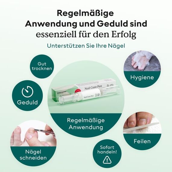Health Routine® Nail Care Pen Nagelöl — DAS ORIGINAL aus Österreich für gepflegte Fingernägel & Fußnägel — Mit Teebaumöl & Aloe Vera für Kosmetische Pflege