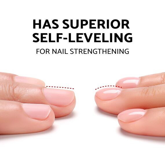 AIMEILI Rubber Base Gel Soak Off UV LED Rubber Base Coat Nägel Unterlack Gel Nagellack Maniküre 10ml (448)