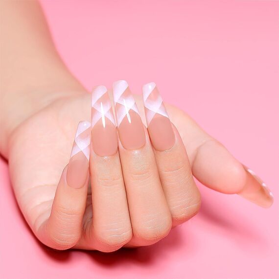 AIMEILI Rubber Base Gel Soak Off UV LED Rubber Base Coat Nägel Unterlack Gel Nagellack Maniküre 10ml (439)