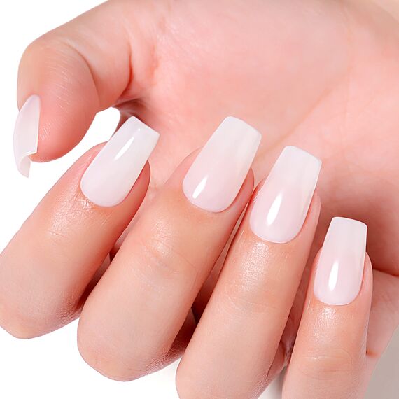 AIMEILI Rubber Base Gel Soak Off UV LED Rubber Base Coat Nägel Unterlack Gel Nagellack Maniküre 10ml (432)