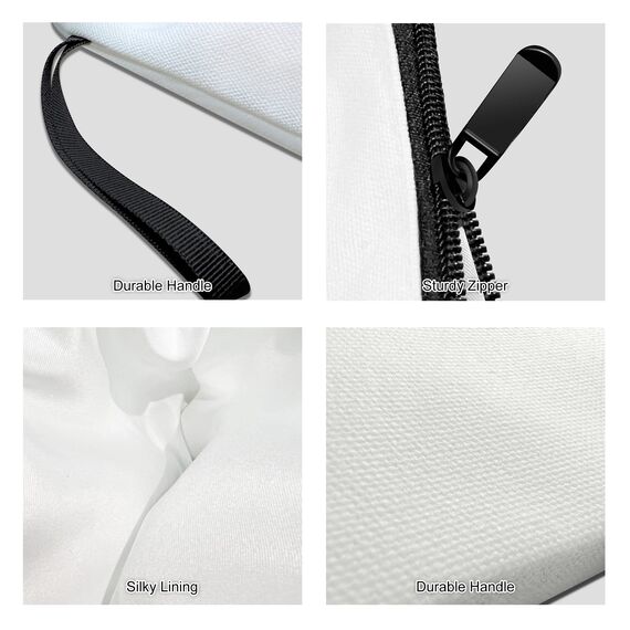 Vavabox A-Z Personalisierte Kosmetiktasche-Geburtstagsgeschenke für Frauen, Mütter, Beste Freundinnen und Brautjungfern (I)