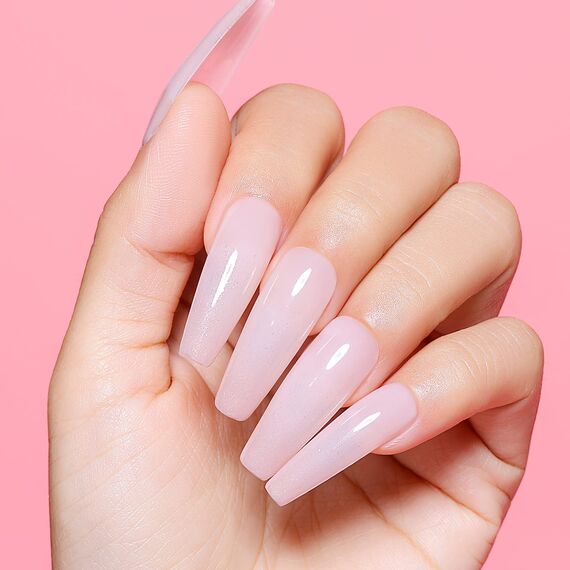 AIMEILI Rubber Base Gel Soak Off UV LED Rubber Base Coat Nägel Unterlack Gel Nagellack Maniküre 10ml (431)