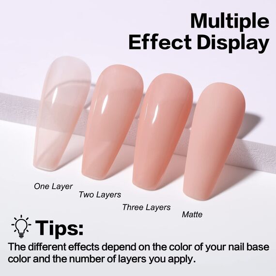 AIMEILI Rubber Base Gel Soak Off UV LED Rubber Base Coat Nägel Unterlack Gel Nagellack Maniküre 10ml (450)