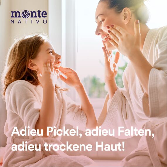 Rosenwasser Gesichtswasser Geschenkset Monte Nativo (600ml) - Rose water for face Original, mit Aloe Vera, mit Hyaluron - Gesichtstoner - Gesichtsreinigung - Porenreiniger Gesicht Naturkosmetik