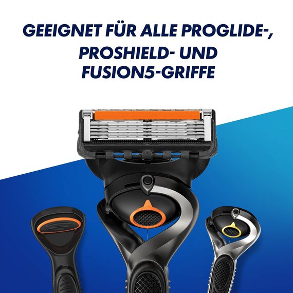 Gillette ProGlide Power Rasierklingen für Rasierer, 12 Ersatzklingen für Nassrasierer Herren mit 5-fach Klinge