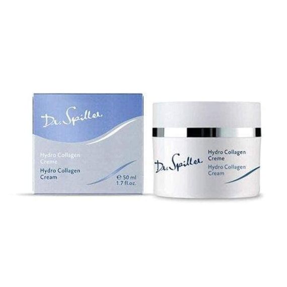 Dr. Spiller Hydro Collagen Creme | Pflegende Tagescreme | mit Kollagen | 2 Tiegel je 50 ml = 100 ml