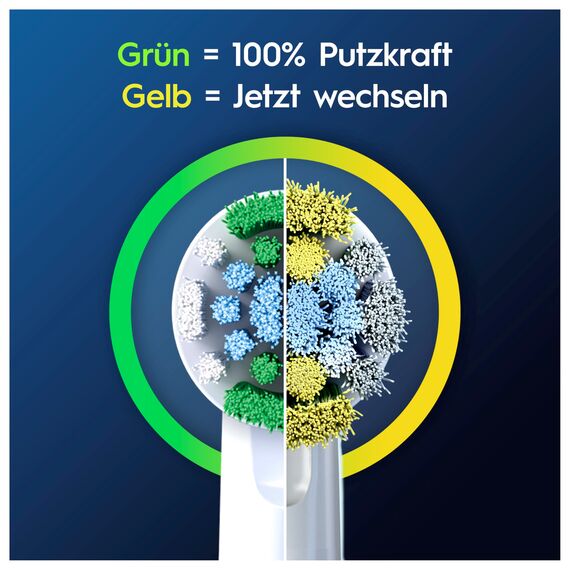 Oral-B Pro Precision Clean Aufsteckbürsten — ORIGINAL Zahnbürstenaufsatz für Elektrische Oral-B Pro Zahnbürsten — Ersatzbürsten, Bürstenköpfe — Weiß, 12 Stück