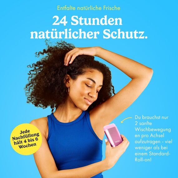 Wild - Natürliches nachfüllbares Deo - Coconut & Vanilla Nachfüllpackung 3er-Pack - Vegan und umweltfreundlich - Aluminiumsalzfrei - Lang anhaltender Schutz - Natürliche Inhaltsstoffe - 3x 40g