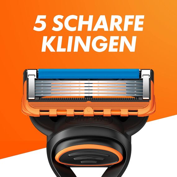 Gillette Fusion 5 Rasierklingen für Rasierer, 14 Ersatzklingen für Nassrasierer Herren mit 5-fach Klinge, Made in Germany