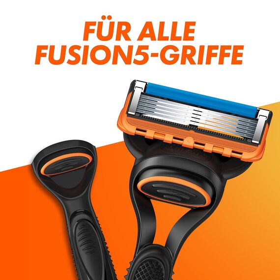 Gillette Fusion 5 Rasierklingen für Rasierer, 14 Ersatzklingen für Nassrasierer Herren mit 5-fach Klinge, Made in Germany