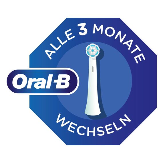 Oral-B Pro Sensitive Clean – ORIGINAL Aufsteckbürsten für Elektrische Zahnbürste – Sanfte Zahnreinigung, Ersatzbürsten mit X-Förmige Borsten, Zahnbürstenaufsatz, Made in Germany – Weiß, 6 Stück