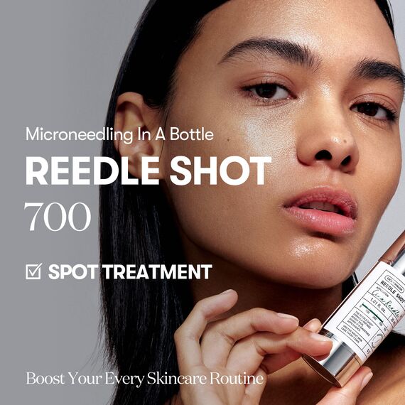 VT COSMETICS CICA Reedle Shot 700, Spicule Mikronadel-Serum für Porenpflege & Peeling, Exosom & Centella Asiatica für Glas-Haut, Akne- & Unreinheitenpflege (1 Fl Oz / 30ml)