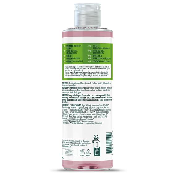 Faith In Nature Natürliches Drachenfrucht-Shampoo, Revitalisierend, Vegan und Frei von Tierversuchen, Ohne SLS Oder Parabene, Für Alle Haartypen, 400ml