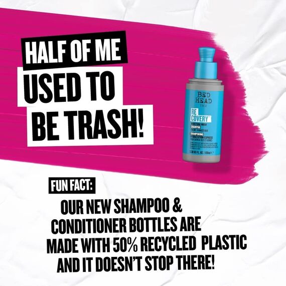 Bed Head by Tigi Recovery SHampoo für trockenes Haar, in Reisegröße, 100 ml (Packung mit 2)