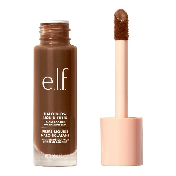 e.l.f. Halo Glow Liquid Filter, Teint-Booster für einen strahlenden, weich fokussierten Blick, mit Hyaluronsäure, vegan und frei von Tierversuchen, 8,5 Rich