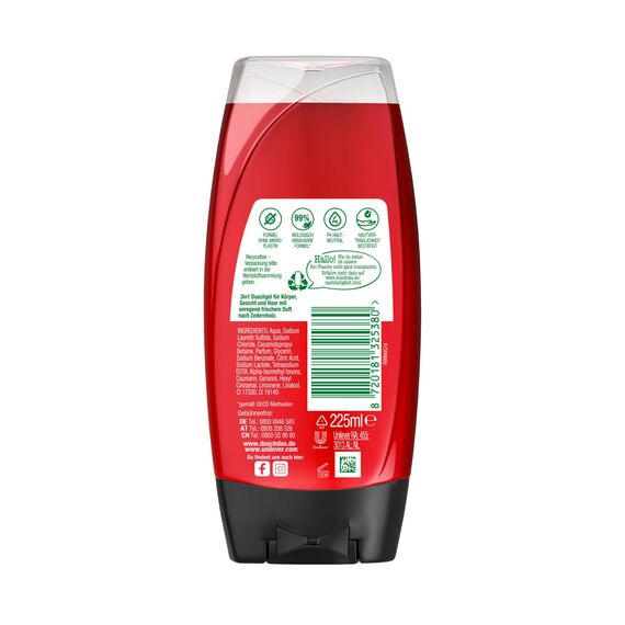 Duschdas Duschgel Noire 6x225 ml