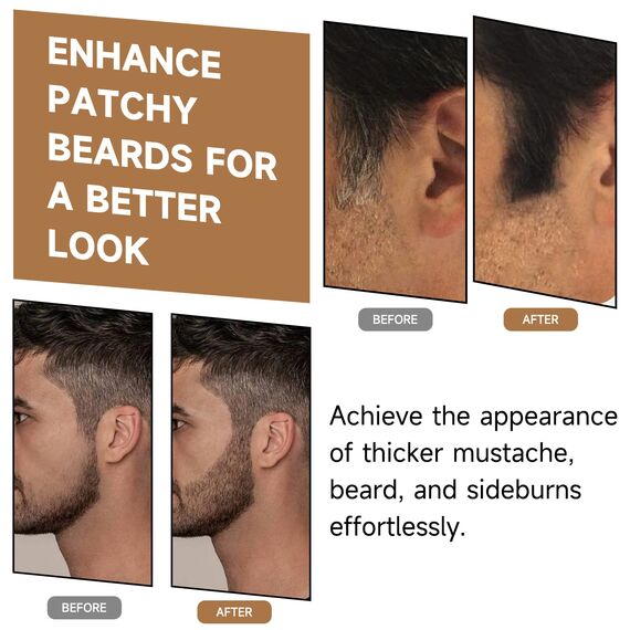 MIFELOY Haaransatz Puder mit Spiegel Schwamm, Hellbraun Unsichtbares Ansatzpuder, Soforteffekt Concealer zur Haarverdichtung für Frauen Männer, Wasserfestes Haar Make-up zum Ansatz kaschieren