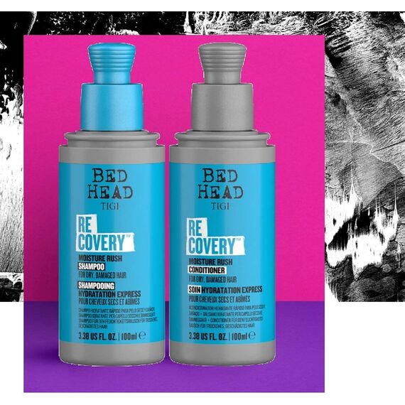 Bed Head by Tigi Recovery SHampoo für trockenes Haar, in Reisegröße, 100 ml (Packung mit 2)