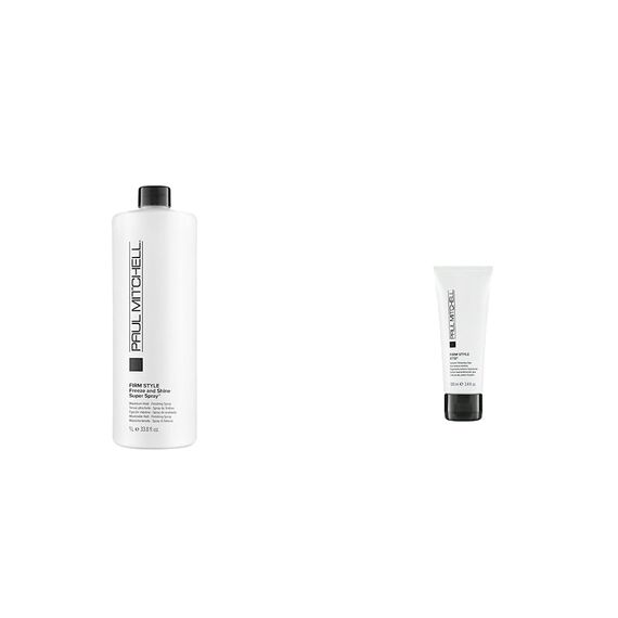 Paul Mitchell - Professionelles Haar-Spray für maximalen Halt, Finishing-Spray fixiert jedes Styling & XTG - stark fixierende Styling-Paste
