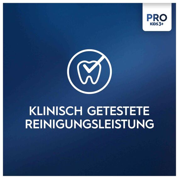 Oral-B Pro Kids Frozen Elektrische Zahnbürste für Kinder — Electric Toothbrush ab 3 Jahren inkl. 1 Aufsteckbürste, Reise-Etui und 2 Putzmodi für Zahnpflege, Blau/Lila