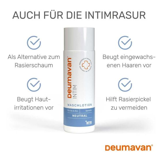 DEUMAVAN Intim Waschlotion neutral 200 ml