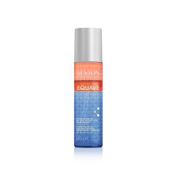 REVLON PROFESSIONAL EQUAVE Hydro Fusio-Oil, 200 ml, 3-Phasen Leave in Conditioner, schwerelose Pflege für Haar und Körper, Feuchtigkeit & Geschmeidigkeit für Haut und Haare, vegan