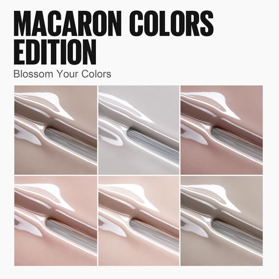 TOMICCA 6 Farben UV Nagellack Nude Set Herbst Natürliche Farbe Gel Nagellack Soak Off Geschenk Nicht Giftig und Langlebig für Starter Nail Art Salon DIY Home, 8ml