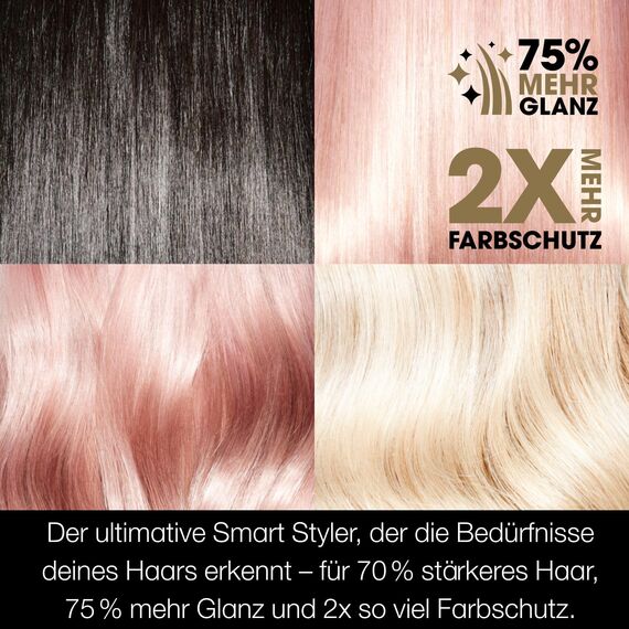 ghd platinum+ Glätteisen: Smarter Styler, für alle Haartypen, 26mm Platten, stärkeres Haar, mehr Glanz, 2x mehr Farbschutz, unschlagbare Stylingergebnisse, ohne extreme Hitzeschäden