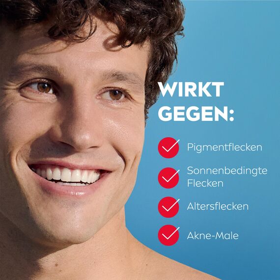 NIVEA MEN Anti-Age 2in1 Power Serum, Gesichtspflege für Männer mit Hyaluron für Anti-Aging-Effekt, Hautpflege mit LUMINOUS630® gegen Alters- und Pigmentflecken (30 ml)