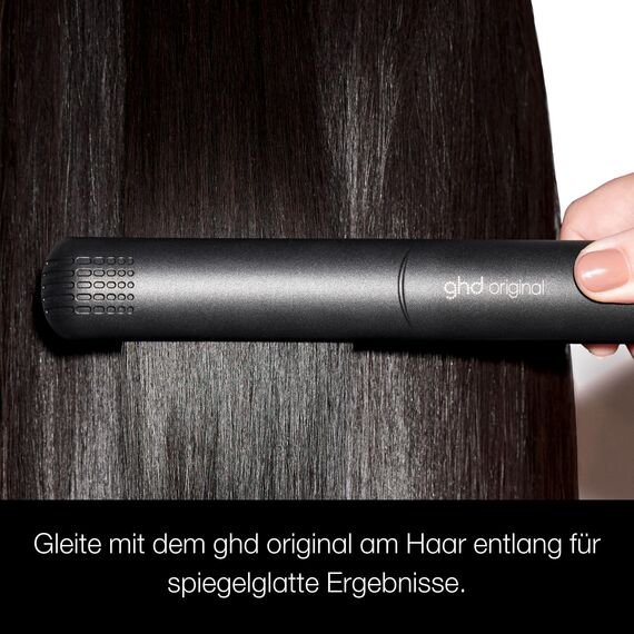 ghd original Glätteisen: Für glattes, geschmeidiges & weiches Haar, 24mm Platten, keine extremen Hitzeschäden, für alle Haartypen