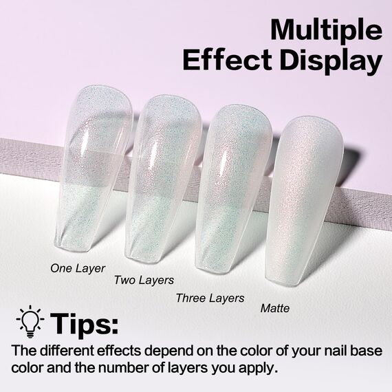 AIMEILI Rubber Base Gel Soak Off UV LED Rubber Base Coat Nägel Unterlack Gel Nagellack Maniküre 10ml (580)